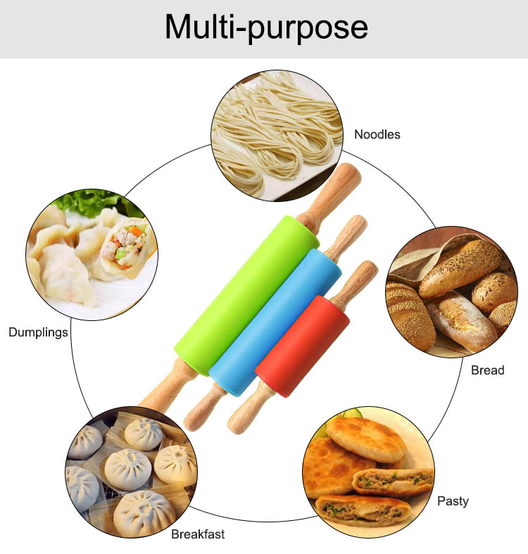 silicone rolling pin 